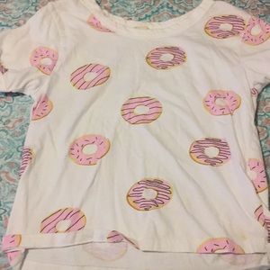 Pink & White Donut Shirt